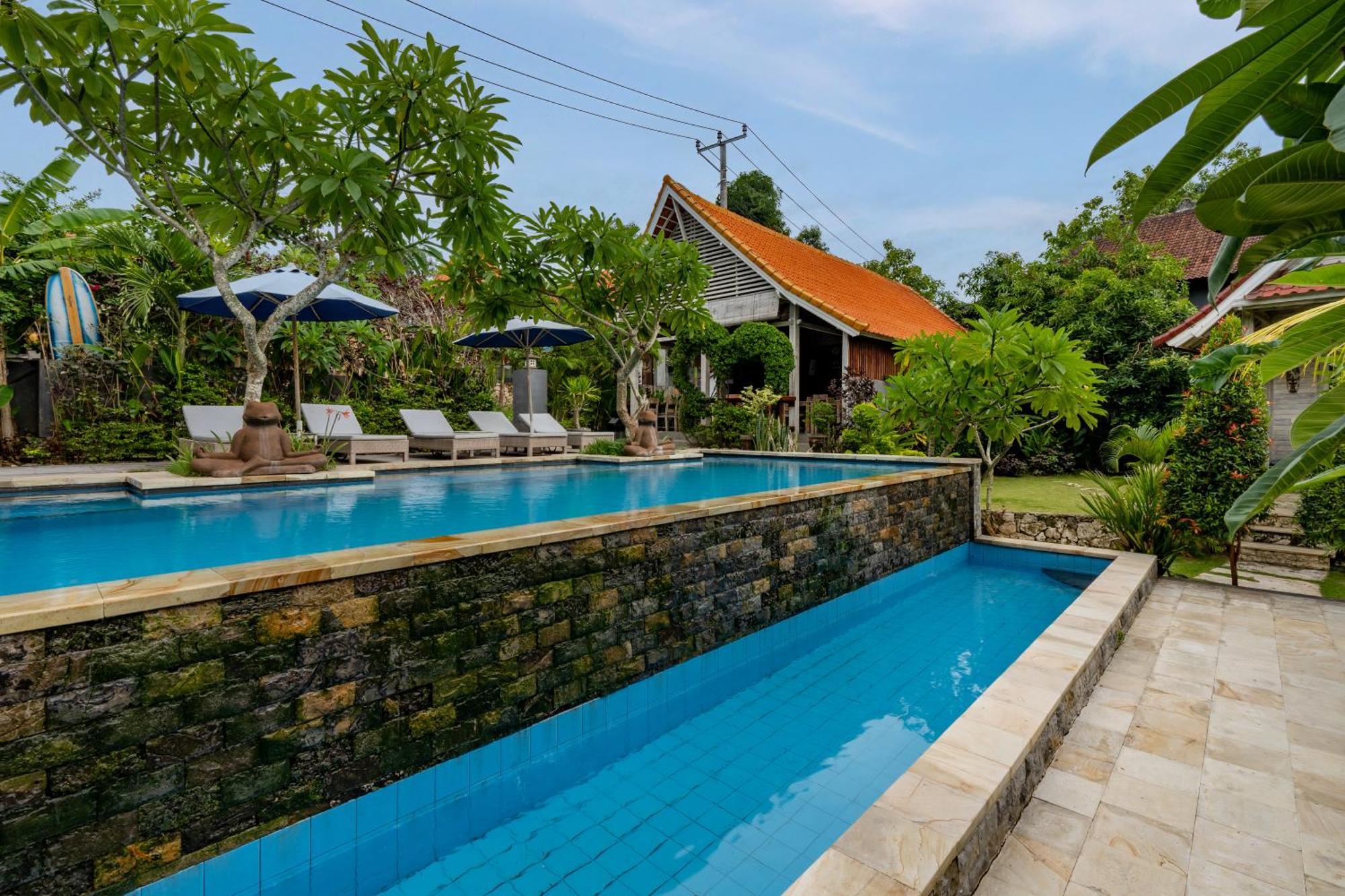 Hotel Le Biu garden View Lembongan Exterior foto