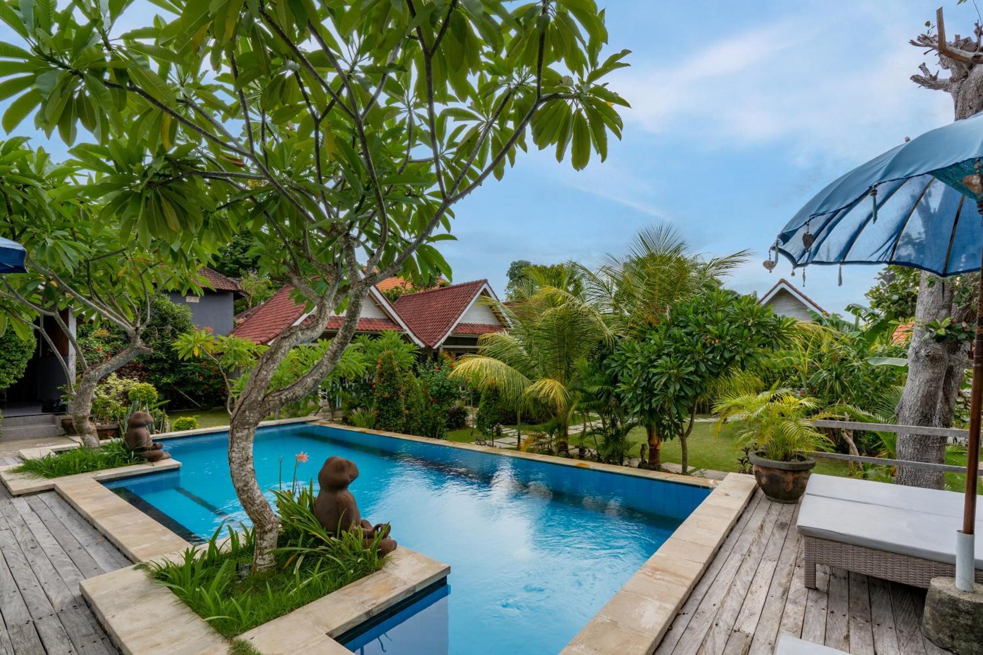 Hotel Le Biu garden View Lembongan Exterior foto
