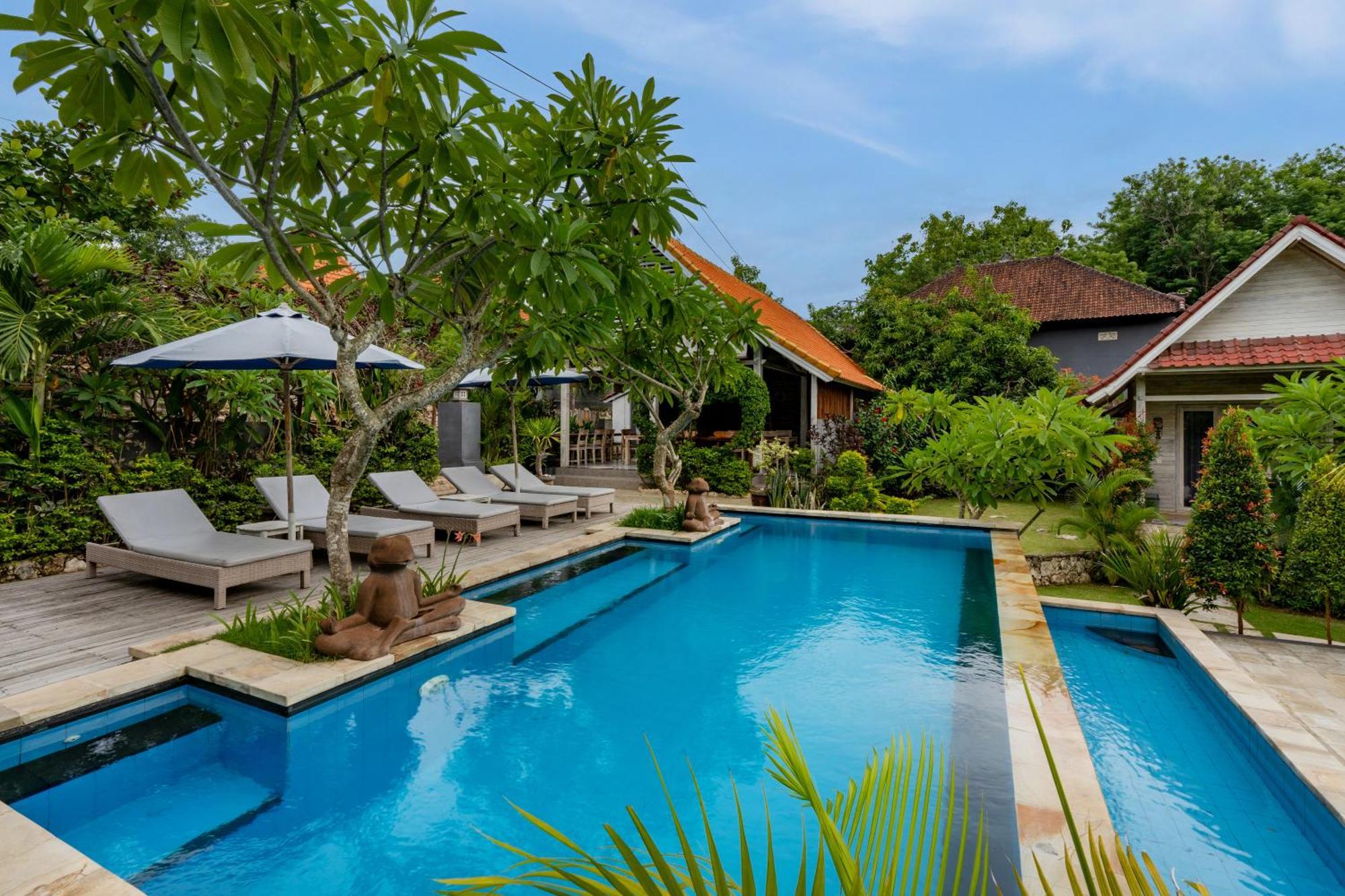 Hotel Le Biu garden View Lembongan Exterior foto