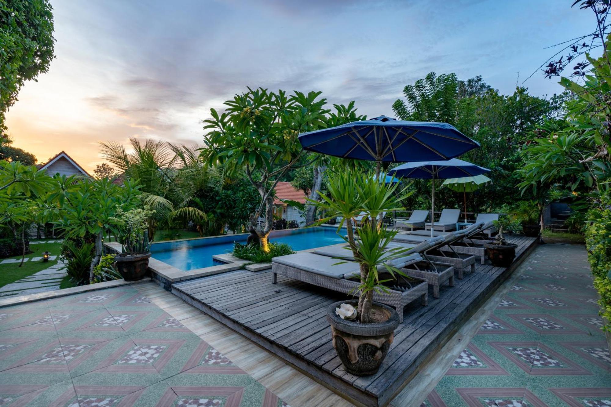 Hotel Le Biu garden View Lembongan Exterior foto