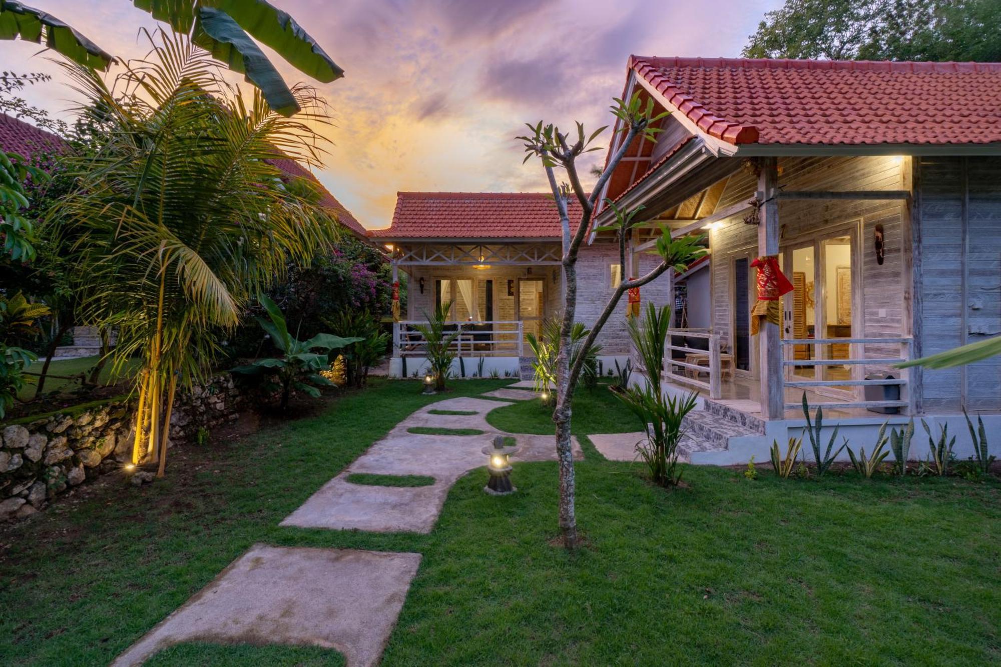 Hotel Le Biu garden View Lembongan Exterior foto