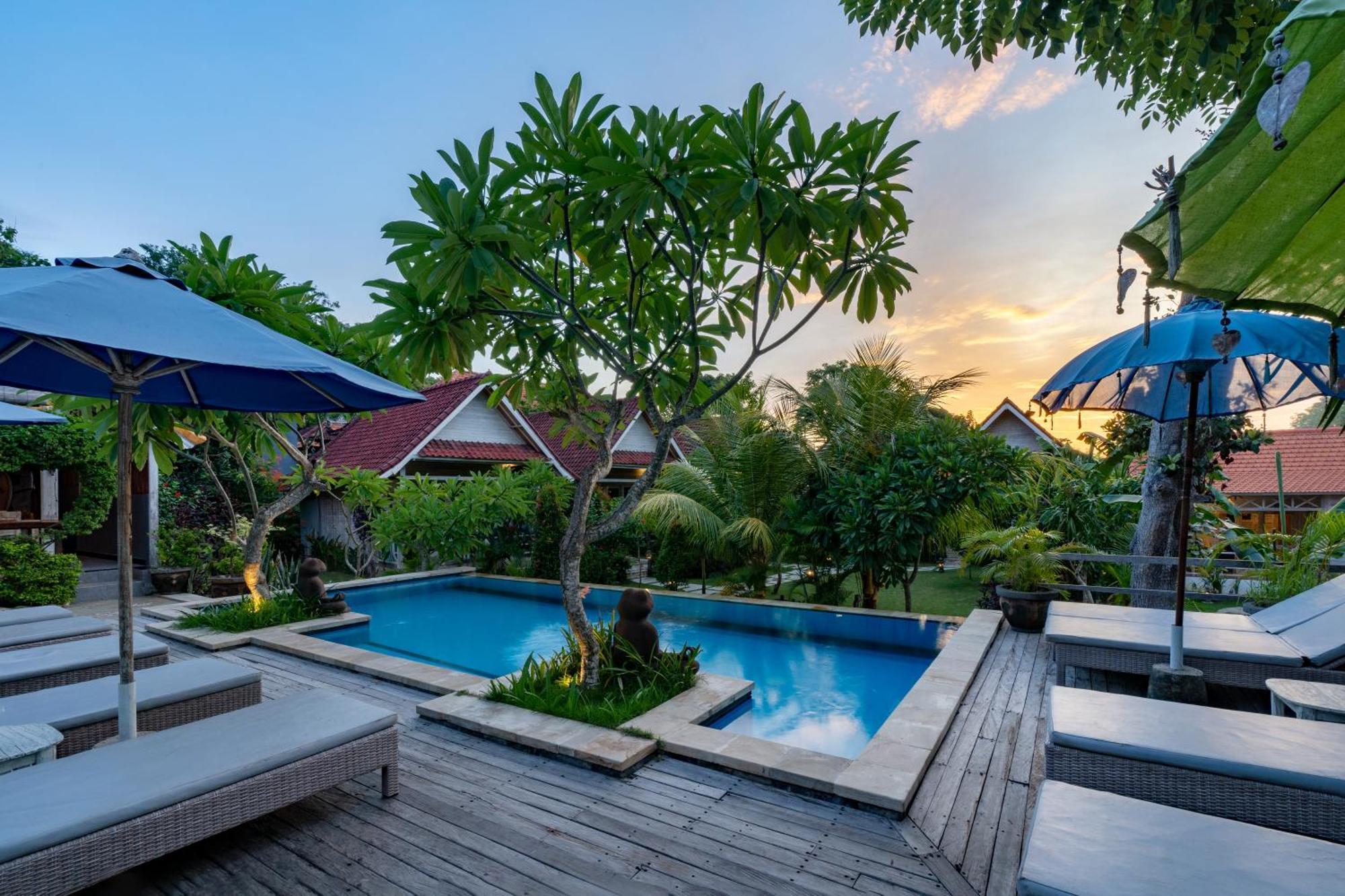 Hotel Le Biu garden View Lembongan Exterior foto