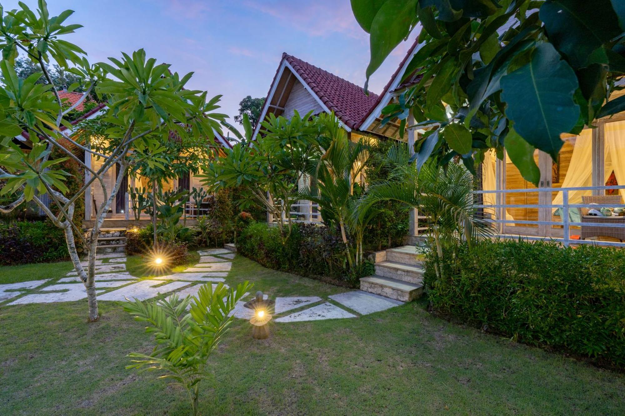 Hotel Le Biu garden View Lembongan Exterior foto
