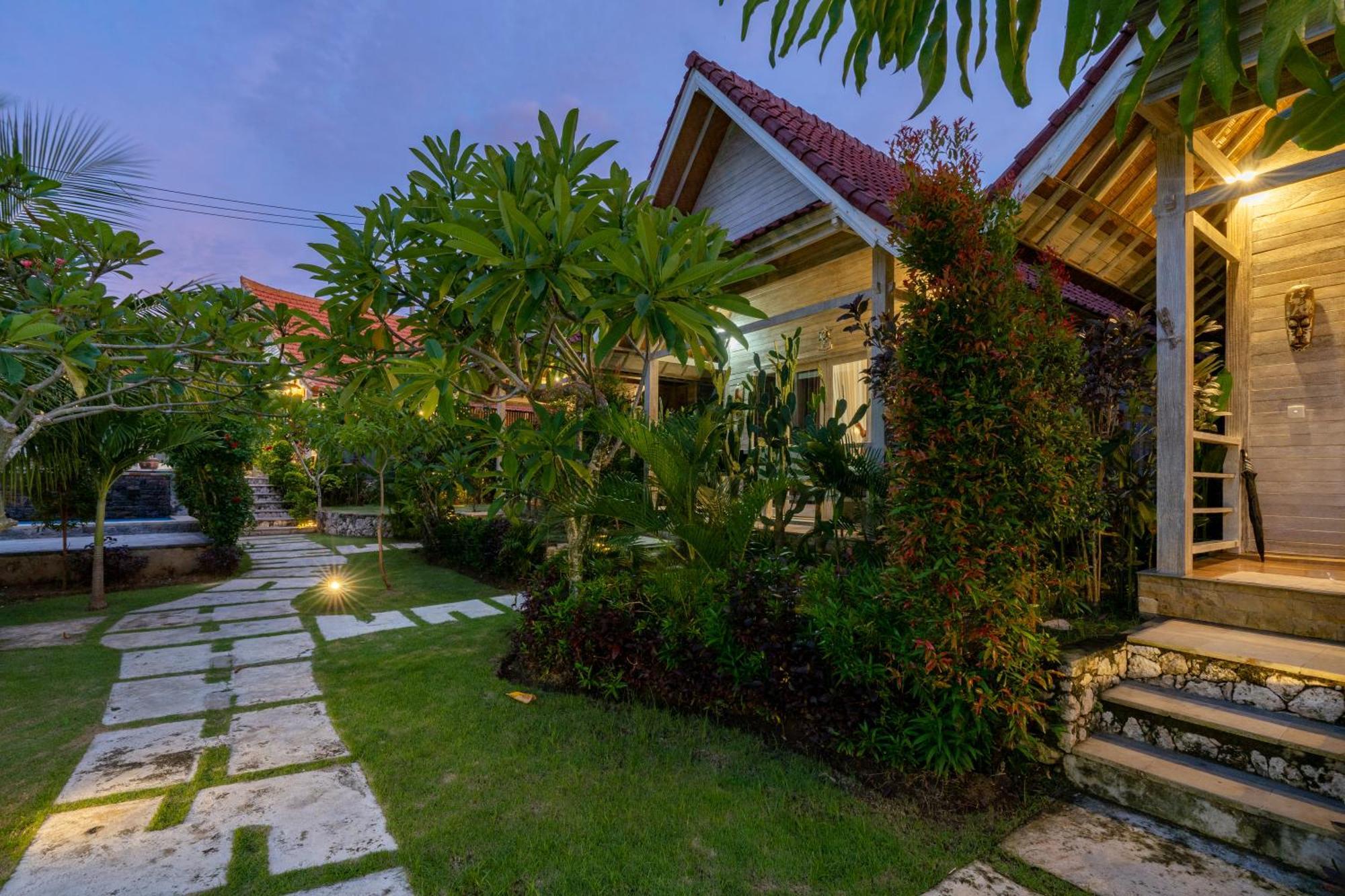 Hotel Le Biu garden View Lembongan Exterior foto