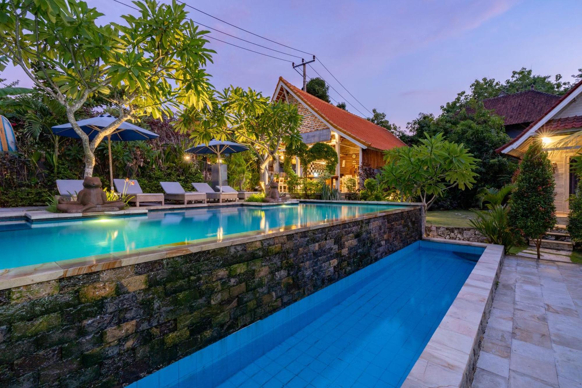 Hotel Le Biu garden View Lembongan Exterior foto