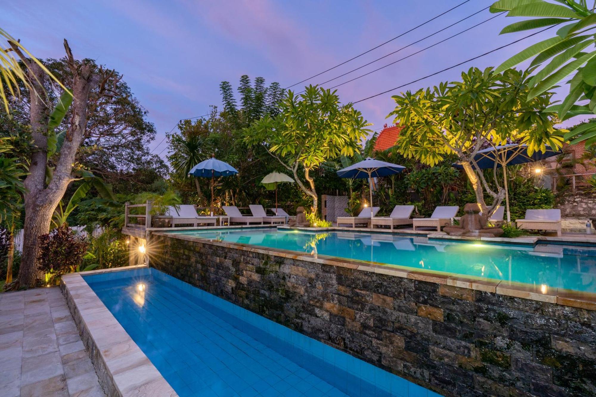 Hotel Le Biu garden View Lembongan Exterior foto