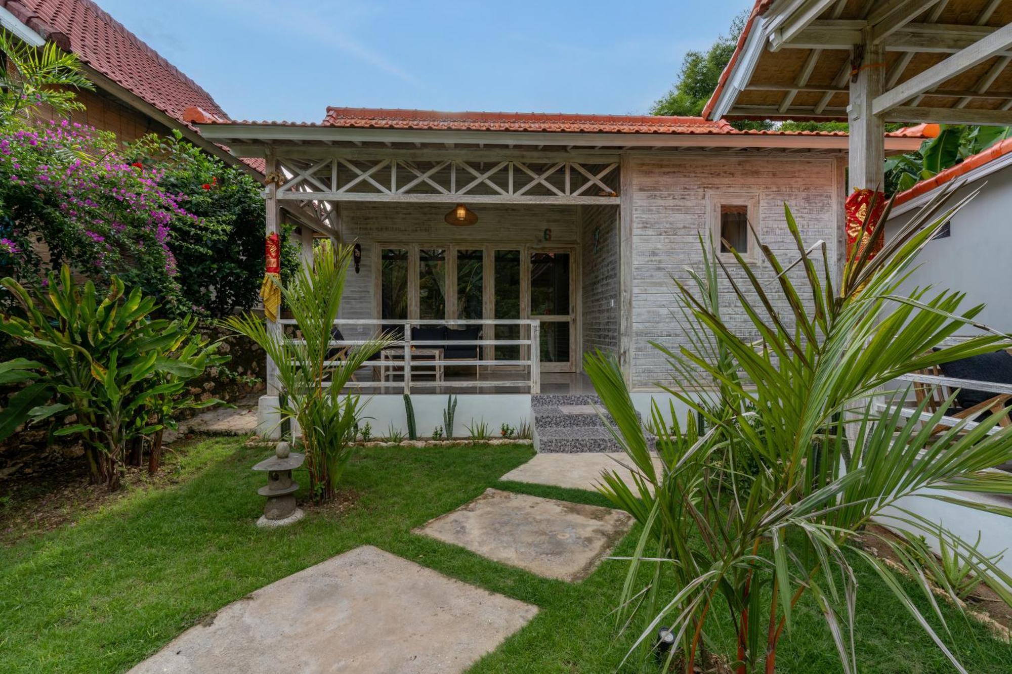 Hotel Le Biu garden View Lembongan Exterior foto