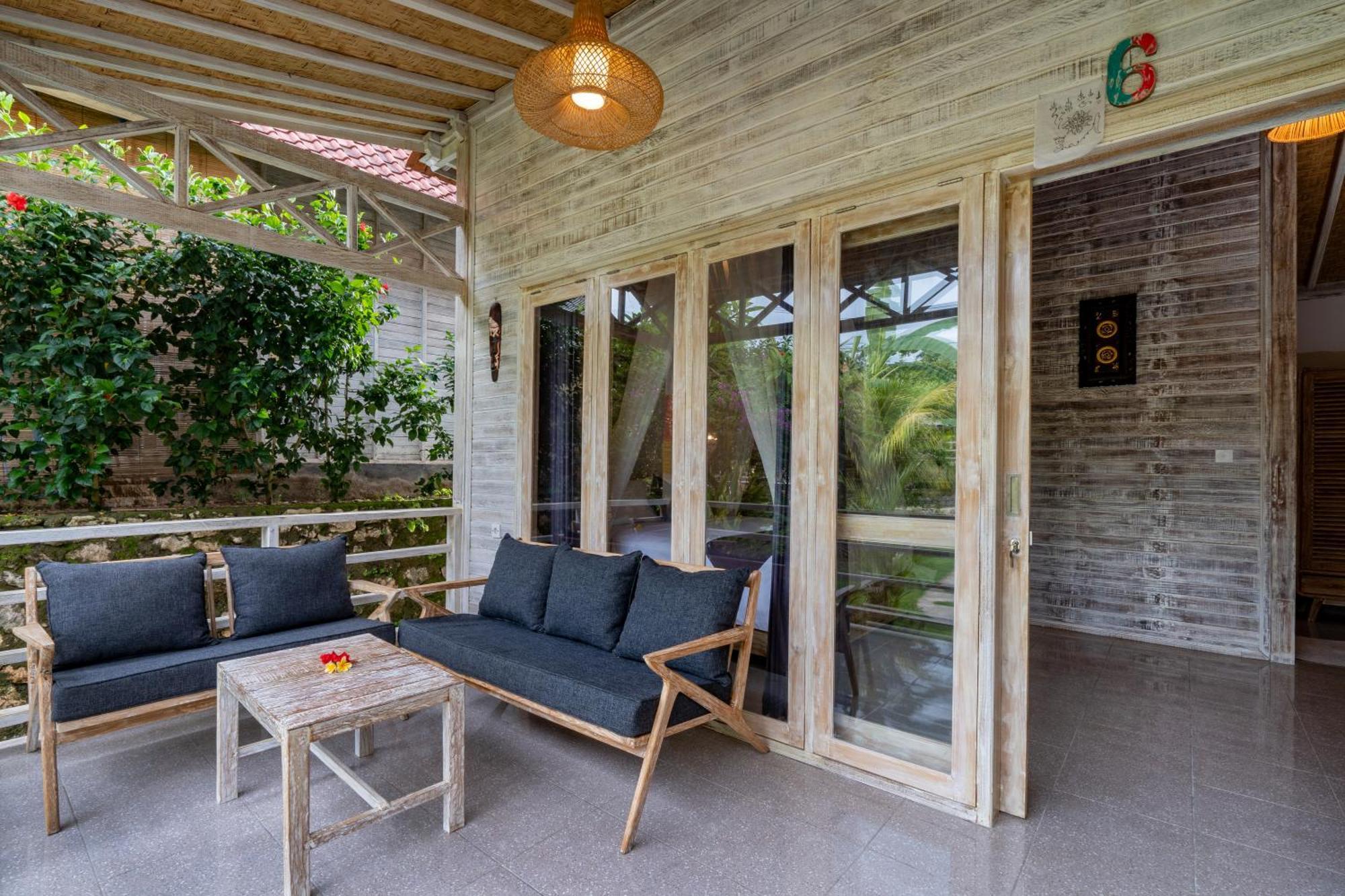 Hotel Le Biu garden View Lembongan Exterior foto